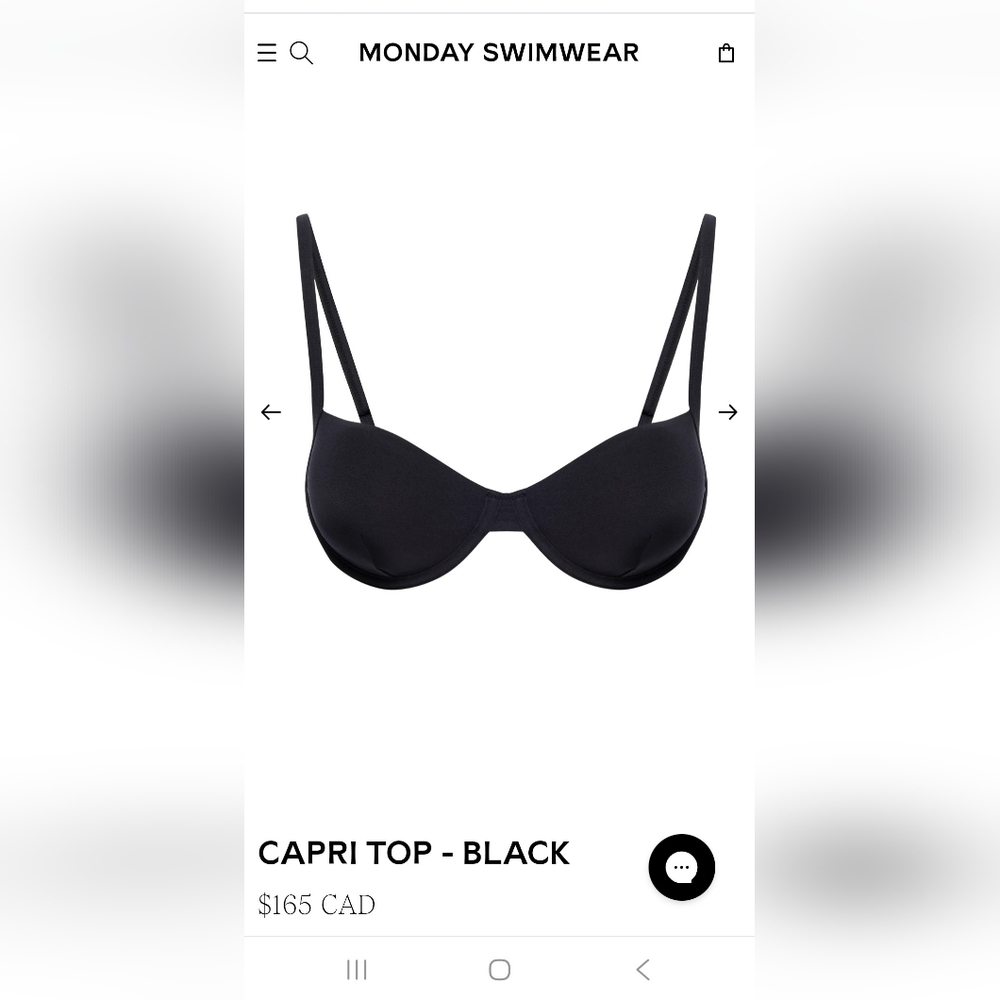 Monday Swimwear Capri Bikini Top